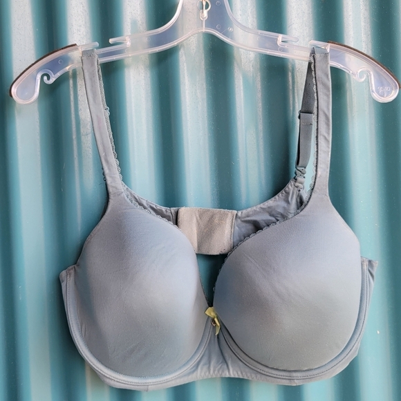 Victoria's Secret Lined  Demi Turquoise Bra 38DDD - Picture 2 of 11
